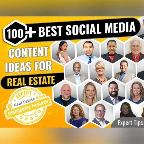 100+ Best Real Estate Social Media Content Ideas for Agents & Investors (Free Posts, Quotes, Facts, Questions)